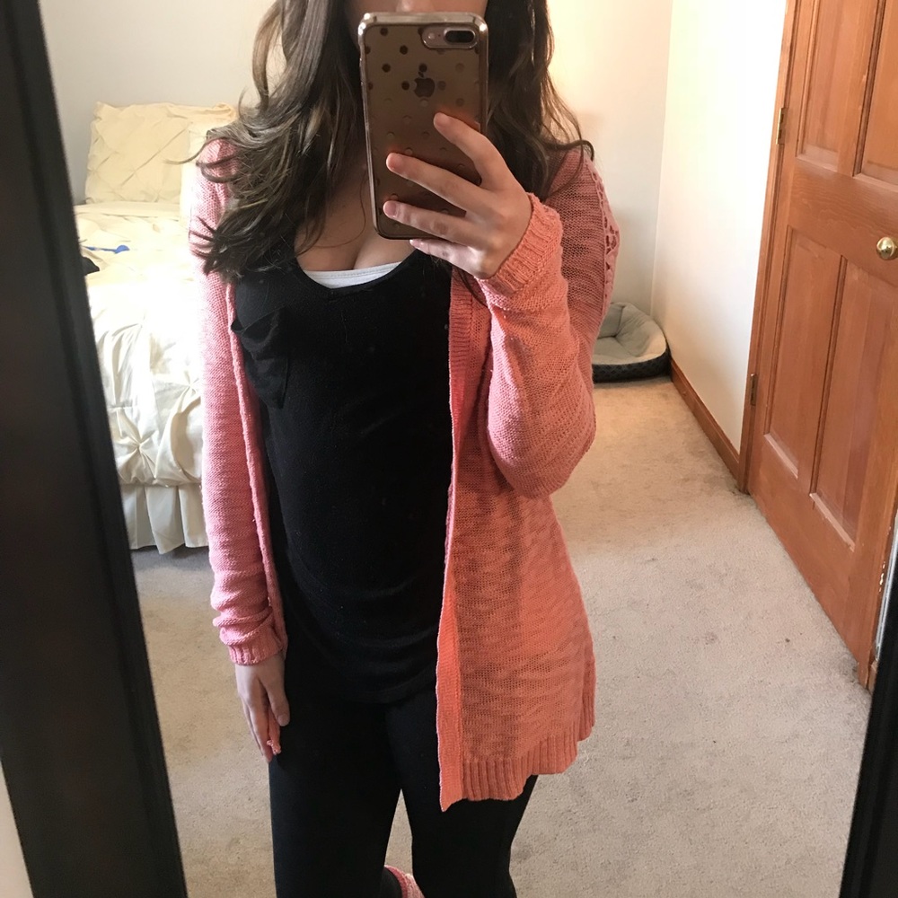 Coral Maurice’s long sleeve cardigan